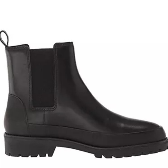 🌹REBECCA ALLEN🌹 The All Weather Boot In Black Leather Size: 11